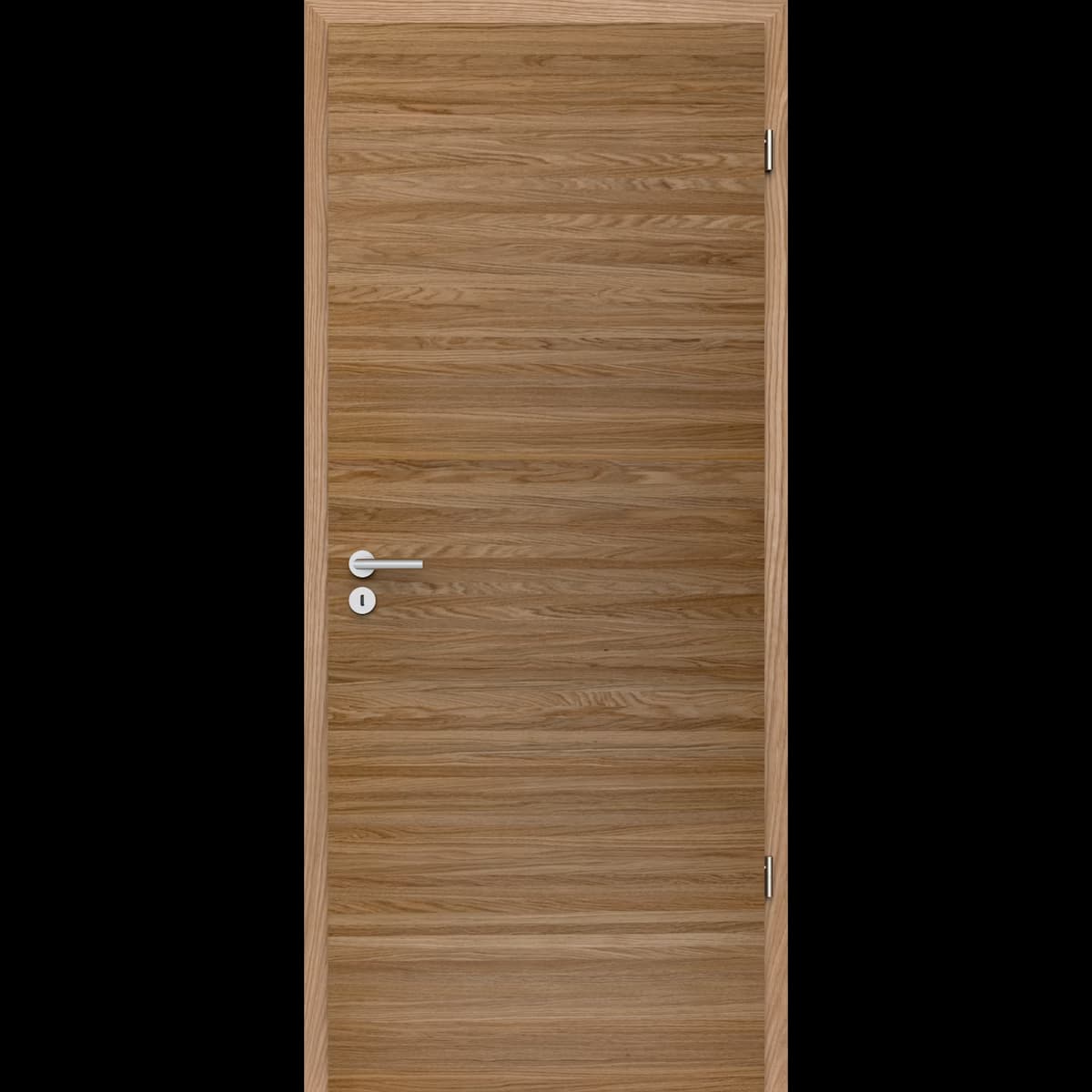 Real wood veneer variants Color: White oak Matt, Listello