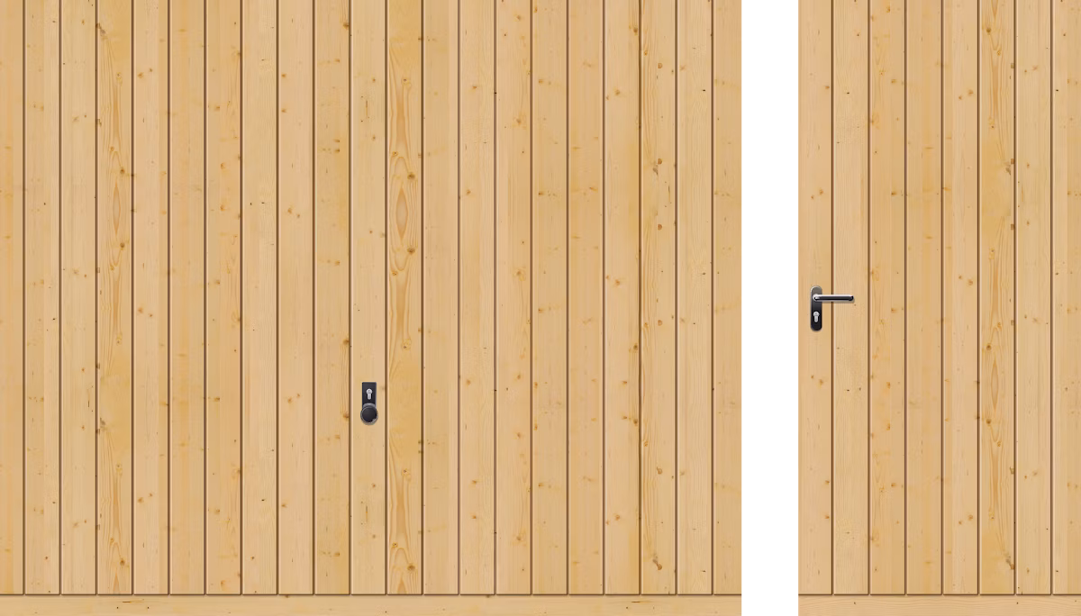 Motive 934 solid wood gate