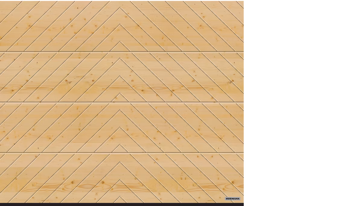 Motive 401 solid wood sectional door