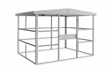 Motive Vario for Berry equipment house with saddle roof