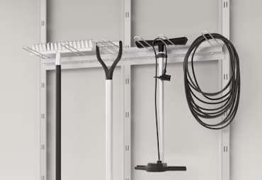 Device holder incl. Shelf bar