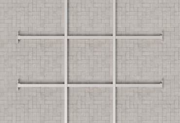 Steel substructure for floor