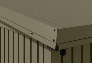 Roof frame for green roof