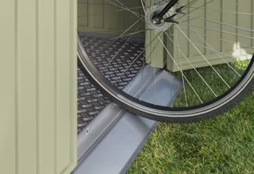 Soil sleeper ramp (outside)